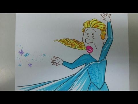 動画で面白画像！【吹いたら負け】アナと雪の女王面白画像集の面白画像