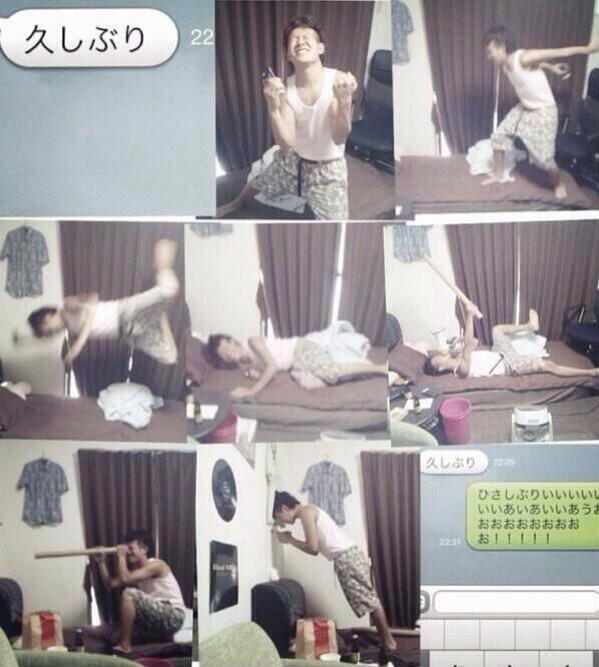 久しぶりぃぃぃぃぃの面白LINEトーク